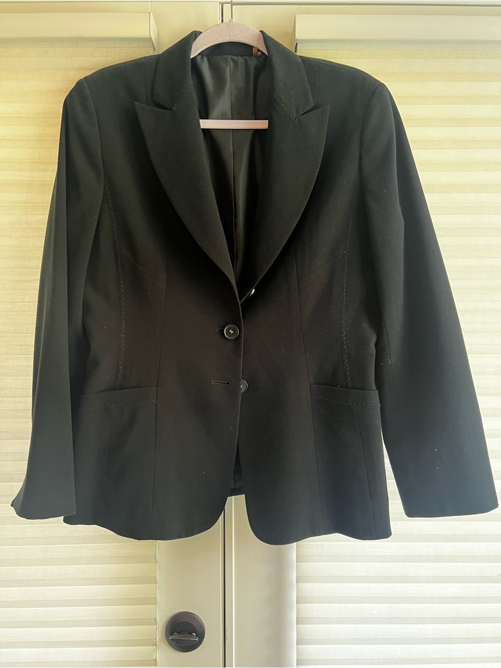 Classic Black Women's Blazer Jacket, unbranded